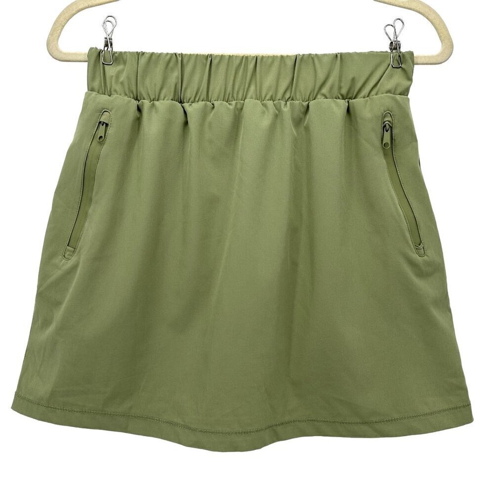 Telluride Clothing Company Green Short Skort Skirt Womens Small